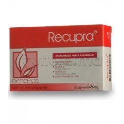Recupra Integratore contro Stanchezza 36 Capsule Recupra Integratore contro Stanchezza 36 Capsule