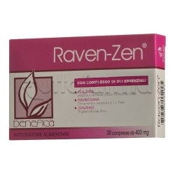 Raven Zen con Oli Essenziali per Disturbi Invernali 30 Tavolette Raven Zen con Oli Essenziali per Disturbi Invernali 30 Tavolette