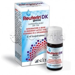Reuterin DK Gocce Fermenti Lattici con Vitamina D e K1 5ml Reuterin DK Gocce Fermenti Lattici con Vitamina D e K1 5ml