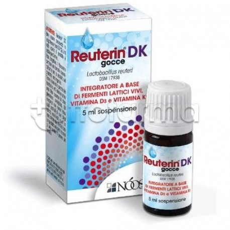 Reuterin DK Gocce Fermenti Lattici con Vitamina D e K1 5ml