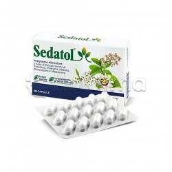 Sedatol Integratore per Favorire Sonno contro Ansia e Stress 30 Capsule Sedatol Integratore per Favorire Sonno contro Ansia e Stress 30 Capsule