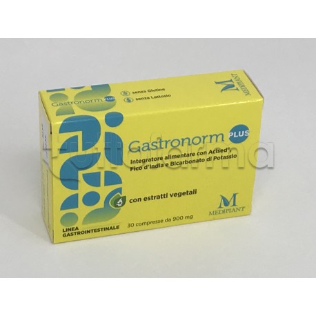 Eubioflora Gastronorm Plus per Gastrite e Acidità di Stomaco 30 Compresse