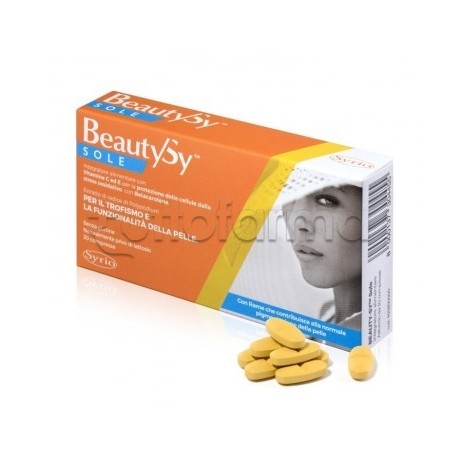 Beauty-Sy Sole Integratore per Pelle 30 Compresse Beauty-Sy Sole Integratore per Pelle 30 Compresse