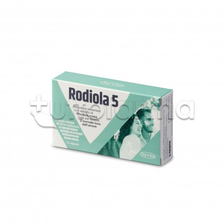 Rodiola 5 Integratore per Sistema Nervoso 15 Compresse