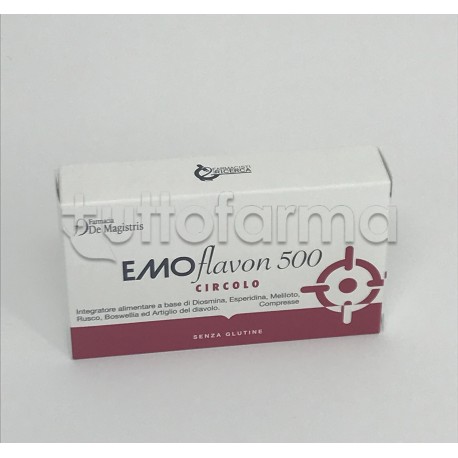 EmoFlavon 500 Circolo Integratore per Circolazione 30 Compresse