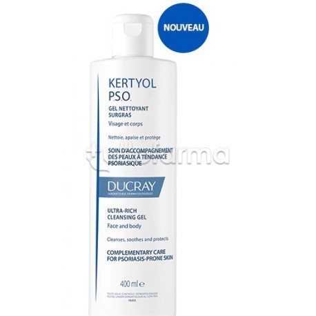 Ducray Kertyol P.S.O Gel Detergente per Psoriasi 400ml