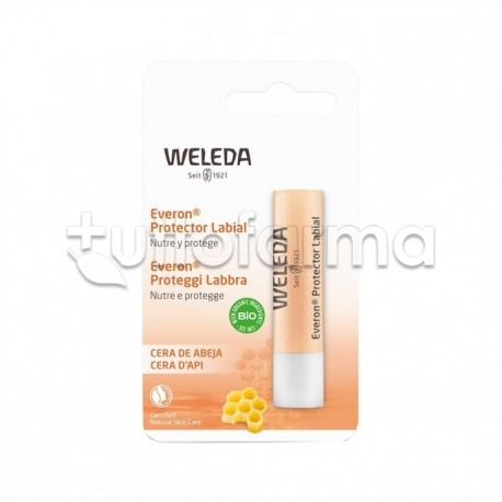Weleda Proteggi Labbra Everon Burro Cacao per Labbra 4,8grammi Weleda Proteggi Labbra Everon Burro Cacao per Labbra 4,8grammi