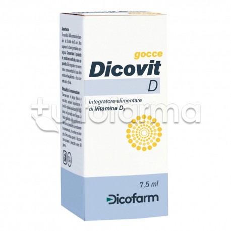 Dicovit D Vitamina D Gocce Bambini 7,5ml