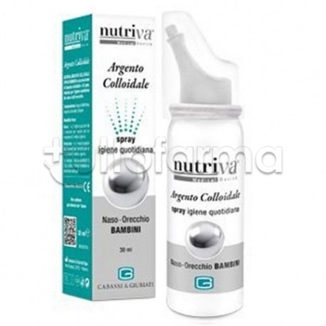 Nutriva Argento Colloidale Spray per Bambini 30ml