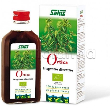 Flacone con Salus Succo Di Ortica Bio Integratore Depurativo 200ml Flacone con Salus Succo Di Ortica Bio Integratore Depurativo 200ml