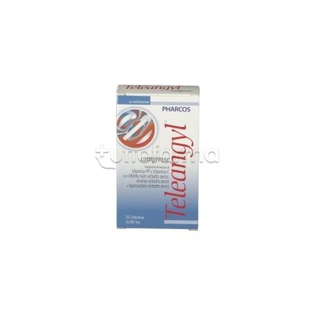Pharcos Teleangyl Integratore per Circolazione 30 Compresse Pharcos Teleangyl Integratore per Circolazione 30 Compresse