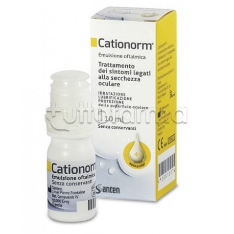 Cationorm Multi Gocce per gli Occhi Secchi da 10ml