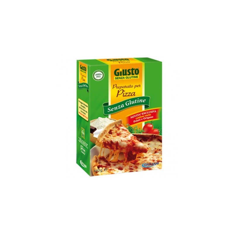 Giuliani Giusto Preparato Per Pizza Senza Glutine Per Celiaci 500g Giuliani Giusto Preparato Per Pizza Senza Glutine Per Celiaci 500g