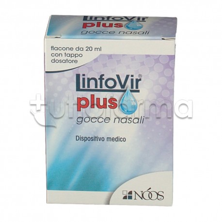 Linfovir Plus Gocce Nasali per il Naso Chiuso 20ml