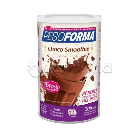 Pesoforma Choco Smoothie al Cioccolato Sostituto Pasto 436gr per 16 Pasti