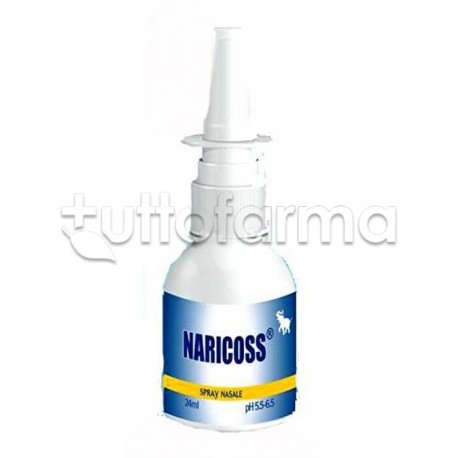 Naricoss Spray Nasale Idratante per Naso Irritato 24ml