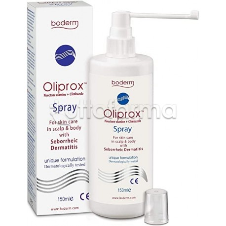 Oliprox Spray per Dermatite Seborroica della Pelle 150ml