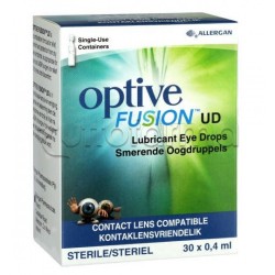 Optive Fusion UD Collirio Monodose Lubrificante per Occhi Secchi 30 Flaconcini 0,4ml Optive Fusion UD Collirio Monodose Lubrificante per Occhi Secchi 30 Flaconcini 0,4ml