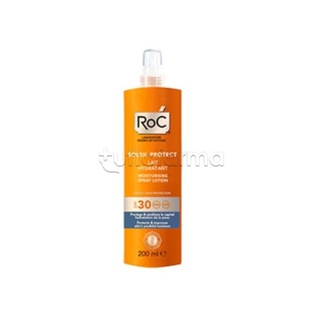 RoC Solare Spray Protezione 30 Idratante per Viso e Corpo 200ml RoC Solare Spray Protezione 30 Idratante per Viso e Corpo 200ml