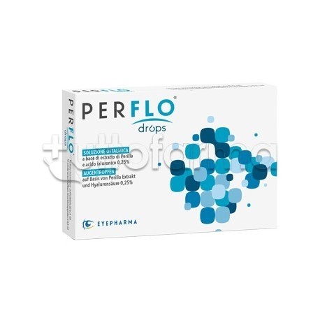 Perflo Drops Gocce Oculari per Occhi Secchi 10 Fiale Monodose