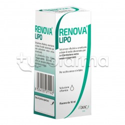 Renova Lipo Collirio per Occhi Secchi e Irritati 10ml