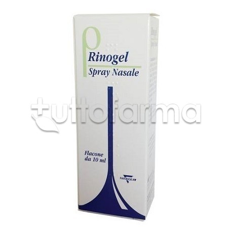 Scatola Rinogel Spray Nasale per Secchezza Nasale 10ml