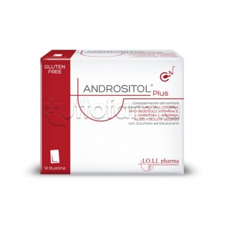 Andrositol Plus Integratore per Fertilità Maschile 14 Bustine