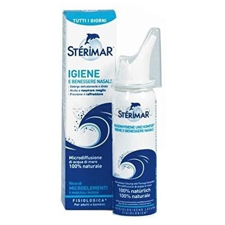 Sterimar Spray Nasale per Igiene del Naso di Adulti e Bambini 50ml