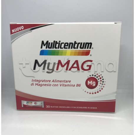 Multicentrum My Mag Integratore di Magnesio 30 bustine