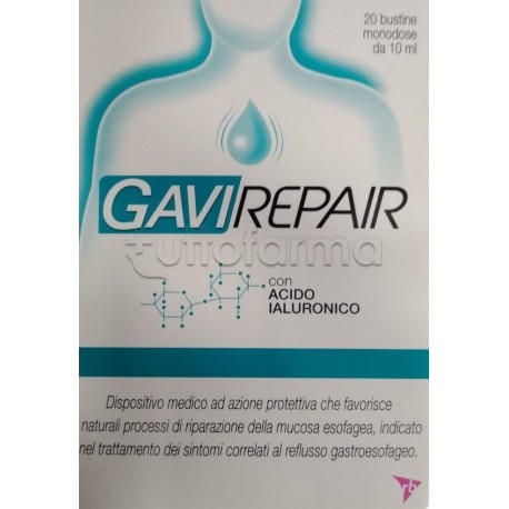 Gaviscon Gavirepair per Reflusso e Acidità di Stomaco 20 Busitine