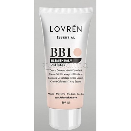 Lovren BB Cream B1 Blemish Balm Tonalità Media 25ml