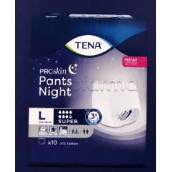Tena Pants Night Proskin Pannolino per Urine Taglia Large 10 Pezzi
