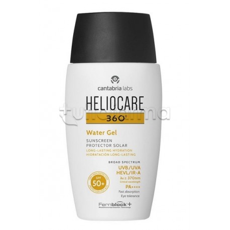flacone Heliocare 360° Water Gel Protezione Solare per Sportivi e per la Corsa 50ml flacone Heliocare 360° Water Gel Protezione Solare per Sportivi e per la Corsa 50ml