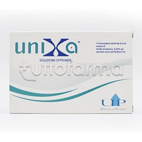 Unixa Collirio per Occhi Secchi 15 Flaconi da 0,5ml