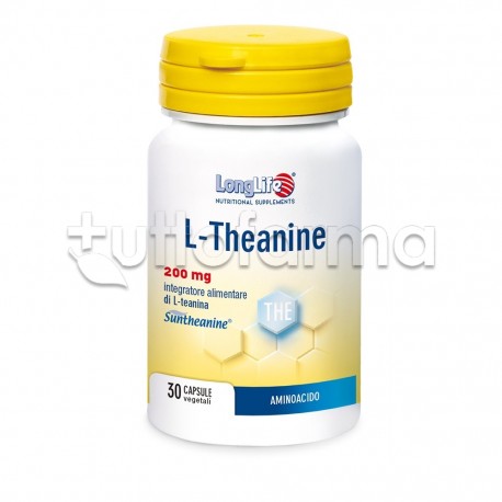 LongLife L-Theanine per Relax e Buon Umore 30 Capsule LongLife L-Theanine per Relax e Buon Umore 30 Capsule