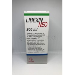 Libexin Neo Integratore per Benessere Gola e Vie Respiratorie 200ml Libexin Neo Integratore per Benessere Gola e Vie Respiratorie 200ml
