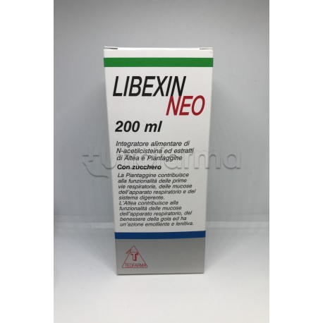 Libexin Neo Integratore per Benessere Gola e Vie Respiratorie 200ml