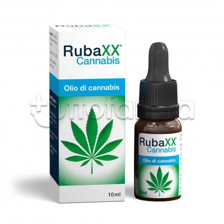 Rubaxx Cannabis Olio di Cannabis per le Articolazioni 10ml