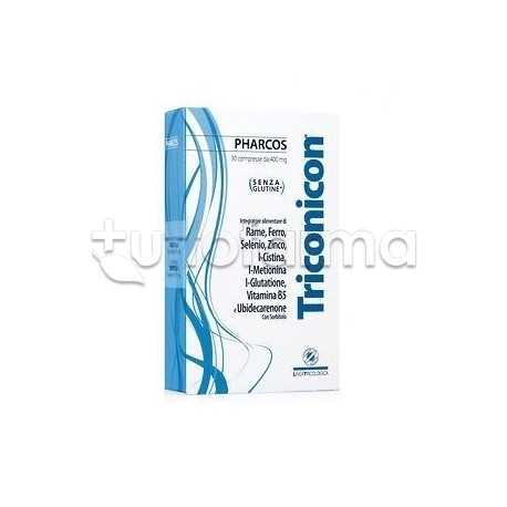 Pharcos Triconicon Integratore per Caduta e Salute Capelli 30 Compresse