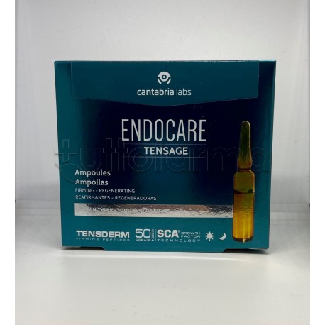 Endocare Tensage Ampolle Azione Tensoria 10x2 ml