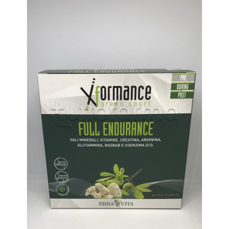 Erba Vita XFormance Full Endurance Integratore con Vitamine e Sali Minerali 10 Bustine