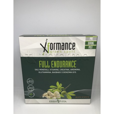 Erba Vita XFormance Full Endurance Integratore con Vitamine e Sali Minerali 10 Bustine Erba Vita XFormance Full Endurance Integratore con Vitamine e Sali Minerali 10 Bustine