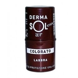 Dermasol WR Stick Colorato Labbra Contorno Occhi Protezione Alta 5 ml