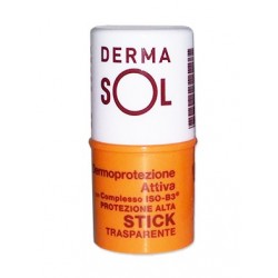 Dermasol WR Stick Trasparente Labbra Contorno Occhi Protezione Alta 5 ml