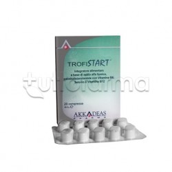 Trofistart Integratore per Sistema Nervoso e Dolori 20 Compresse Trofistart Integratore per Sistema Nervoso e Dolori 20 Compresse