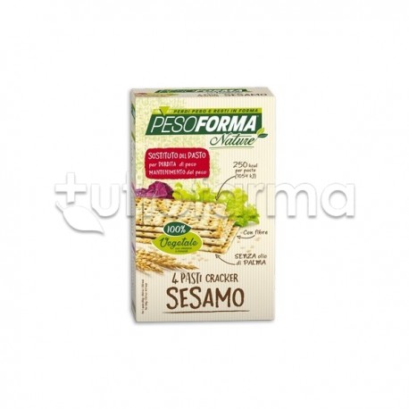 Pesoforma Crackers Sesamo Dietetici 240gr Pesoforma Crackers Sesamo Dietetici 240gr