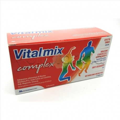 Vitalmix Complex Energetico per Adulti 12 Flaconcini 10ml