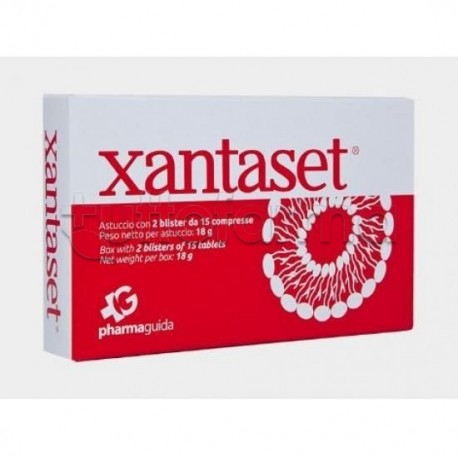 Xantaset Integratore per Microcircolo e Cellulite 30 Compresse Xantaset Integratore per Microcircolo e Cellulite 30 Compresse