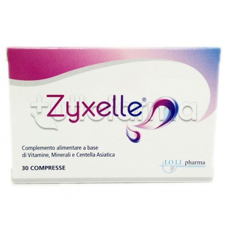 Zyxelle Integratore per Effetti Collaterali Pillola Contraccettiva 30 Compresse
