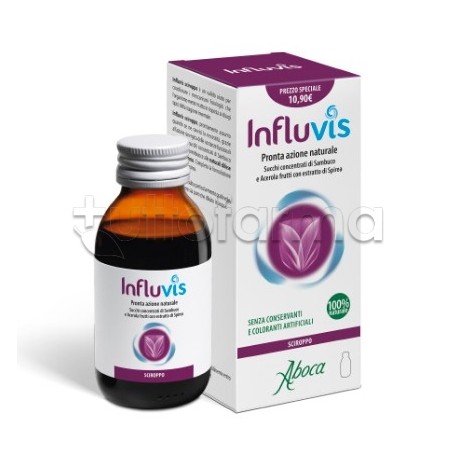 Aboca Influvis Sciroppo per Raffreddore e Sistema Immunitario 120gr